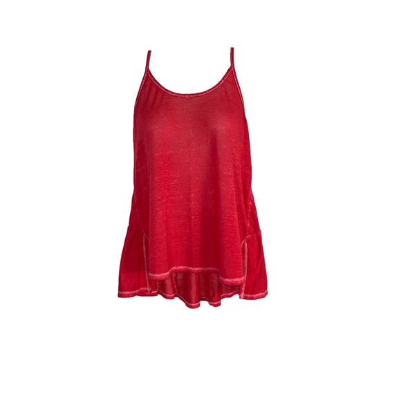 We The Free Tops - We The Free red tank XS